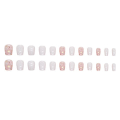 24pcs/Set Press On Nails W1222