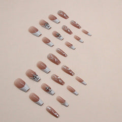 24pcs/Set Press On Nails Z779