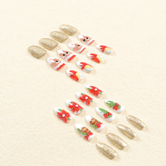 24pcs/Set Press On Nails JF0727