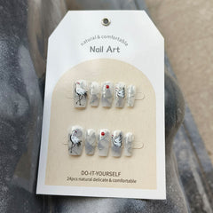 24pcs/Set Press On Nails CKLT066