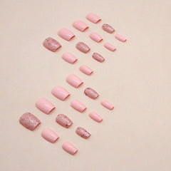 24pcs/Set Press On Nails W1320
