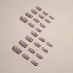 24pcs/Set Press On Nails W1452