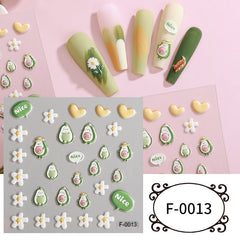 Nail Art Stickers F-0013