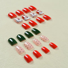 24pcs/Set Press On Nails SN125