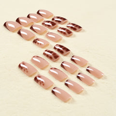 24pcs/Set Press On Nails JF0713