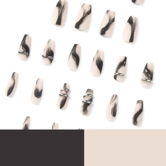 24pcs/Set Press On Nails JP2613