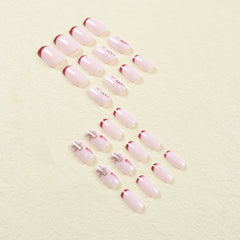 24pcs/Set Press On Nails JF0751