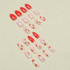 24pcs/Set Press On Nails SN024