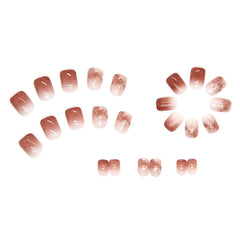 24pcs/Set Press On Nails R578