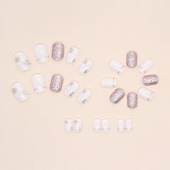 24pcs/Set Press On Nails W904