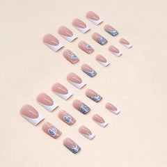 Weekly Deals 24pcs/Set Press On Nails W739