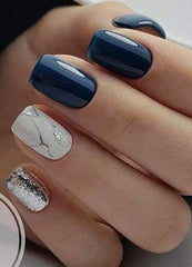 24pcs/Set Press On Nails Y-220