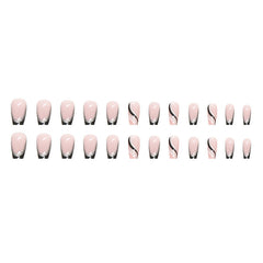 24pcs/Set Press On Nails W298