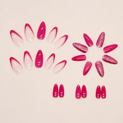 24pcs/Set Press On Nails W952