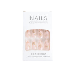 24pcs/Set Press On Nails JF0722