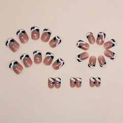 24pcs/Set Press On Nails W1419