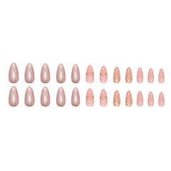 24pcs/Set Press On Nails W1434