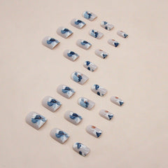 24pcs/Set Press On Nails W1473