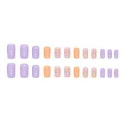 24pcs/Set Press On Nails W940