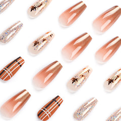 24pcs/Set Press On NailsJP2843