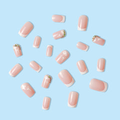 24pcs/Set Press On Nails DZ130