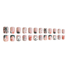 24pcs/Set Press On Nails Z397