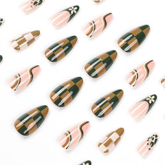 24pcs/Set Press On Nails JP2005