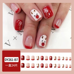 24pcs/Set Press On Nails DY261