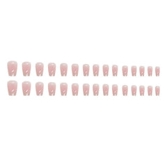 24pcs/Set Press On Nails S010