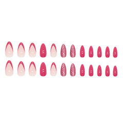 24pcs/Set Press On Nails W952