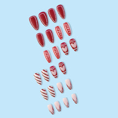 24pcs/Set Press On Nails DY745-B7