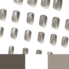 Cat Eye Press On Nail 24pcs/set JP1980