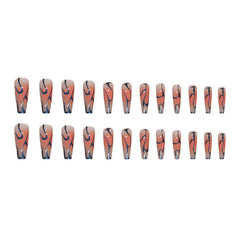 24pcs/Set Press On Nails W1078