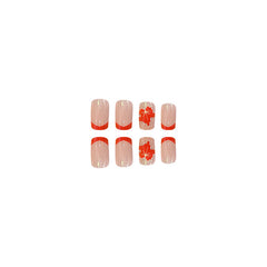 24pcs/Set Press On Nails Z411