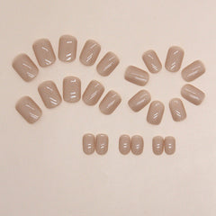 24pcs/Set Press On Nails CF039
