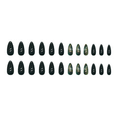 24pcs/Set Press On Nails W1480