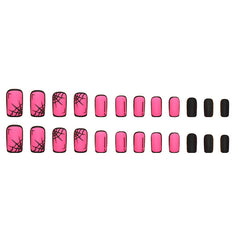 24pcs/Set Press On Nails W281