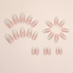 24pcs/Set Press On Nails W1230