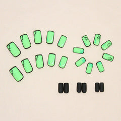 24pcs/Set Press On Nails W301