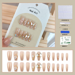 24pcs/Set Press On Nails CKCZ273-B5