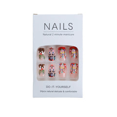 24pcs/Set Press On Nails SN127