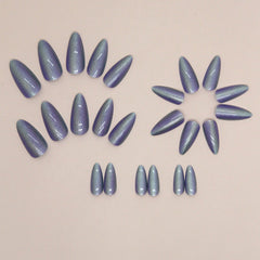 24pcs/Set Press On Nails W1370