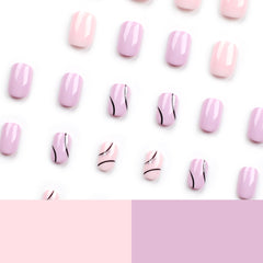 24pcs/Set Press On Nails JP2907