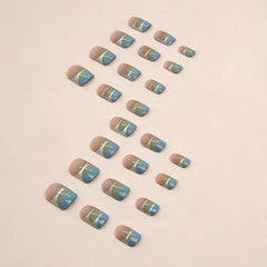24pcs/Set Press On NailsR816