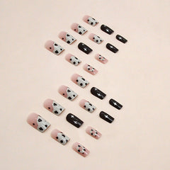 24pcs/Set Press On Nails R824