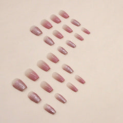 24pcs/Set Press On Nails W1217