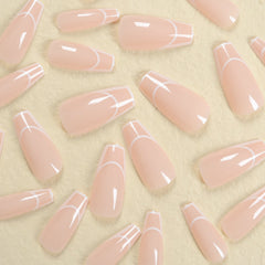 24pcs/Set Press On Nails JF0586