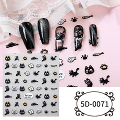 Nail Art Stickers 5D-0071