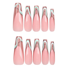 24pcs/Set Press On Nails JP3073