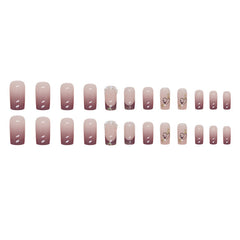 24pcs/Set Press On Nails Z795